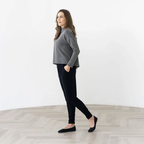 Encircled Dressy Sweatpant Black Size Small - Picture 3 of 15